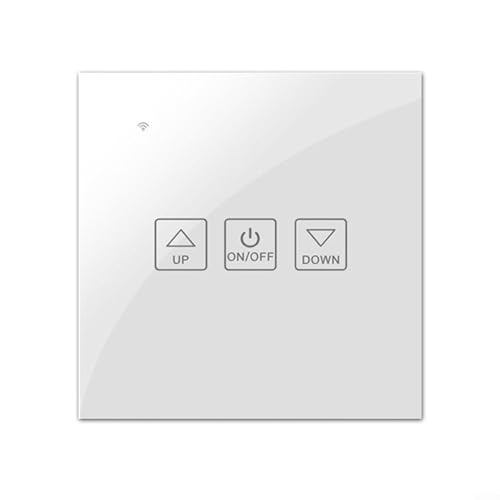 Smart WIFI Fan Speed Control Touch Switch, regolatore di regolazione della velocità del ventilatore continuo con funzione di controllo vocale e remoto