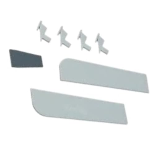Piezas de antena para avión a reacción EF2000 V3 90mm aeromodelismo RC