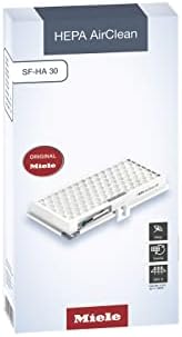 Miele 9616270 SF-HA 30 HEPA13 Timestrip Filter for S2000/S7000/Classic and Dynamic Series, White