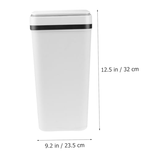 Basurero automático inteligente SOLUSTRE, blanco miniatura 6