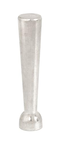 Image of B&P Lamp 2 3 /8 inch Deco Finial, 1 /4-27 Tap, Nickel Plated
