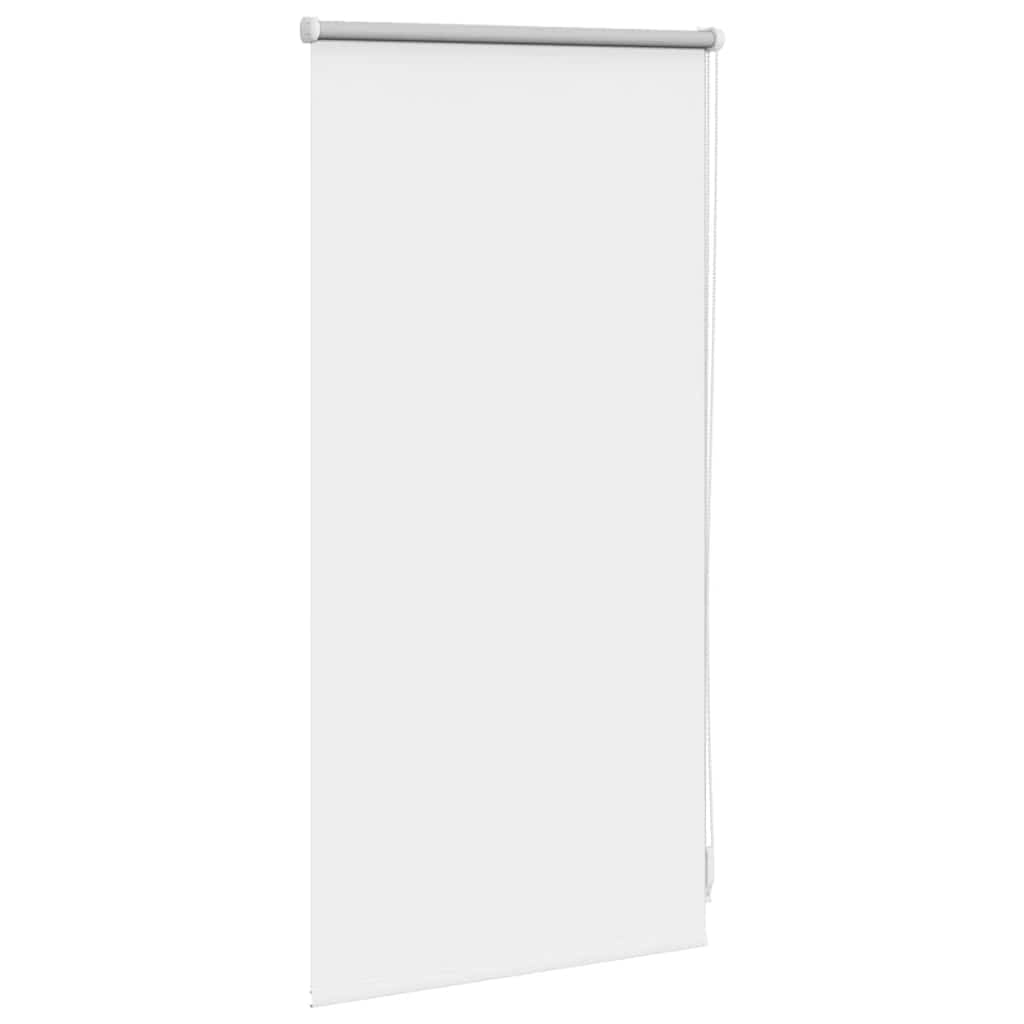 Store enrouleur occultant - Blanc - 40 x 100 cm - Largeur du tissu - 100 % occultant - En polyester opaque - Pour chambre à coucher, salon, bureau - Avec accessoires de montage et chaîne