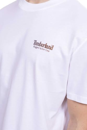 Timberland Men's Rugged Active Gear Back Graphic Tee2