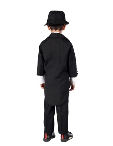Image of BookMyCostume Charlie Chaplin Dress for Boys | Comic Character Fancy Dress Costume | Charlie Chaplin Costume for Kids 2.5-4 years