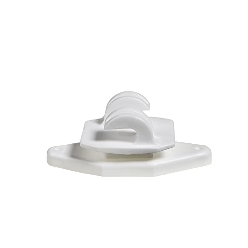 JBTOZIUY Pacote com 25 Isoladores de Garra de Poste de Madeira para Cerca Elétrica, Isolador de Preg