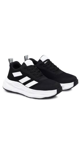 Image of Men Active Lifestyle Shoes | Fitness and Exercise Shoes | Sporty Lace-Up Trainers | Comfortable Running Sneakers | Lightweight Sports Shoes