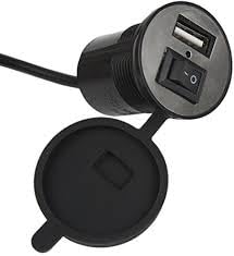 NS Motorcycle Bike Mobile Phone USB Charger Power Adapter 12v Waterproof Universal for All Scooters & Bikes (1Pc)-image-18