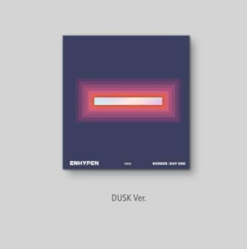 Amazon.co.jp: [ DUSK Ver. 発送 ] ENHYPEN - BORDER : DAY ONE