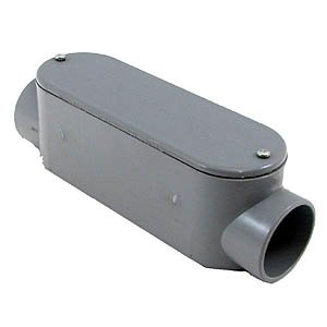 Cantex Conduit Outlet Body,PVC,Trd Sz 1 1/2in 5133105-1 Each