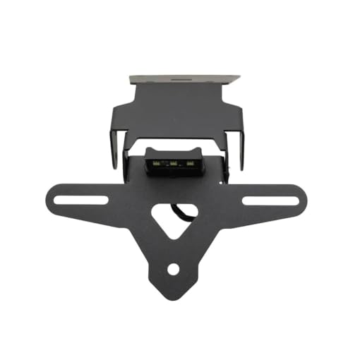 Support de plaque moto LED pour épurer l'arrière du Scrambler 400 X