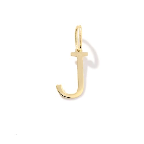 Gelin 14K Solid Gold J Letter Charm image