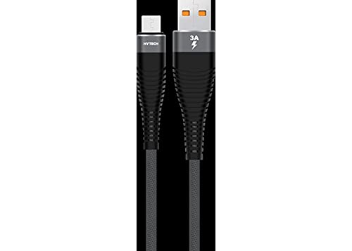 HytechHY-X2253M 3A Micro Usb 3m Grey Data + Charging Cable