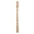 Ekena Millwork COL03X03X35LECH Legacy Tapered Cabinet Column (Top Block: 6 7/8", Bottom Block: 6 7/8"), 3 3/4"W x 3 3/4"D x 35 1/2"H, Cherry