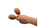 Basic Beat BB013 - Natural Wood Maracas with Smooth Grip - Delicate Sound for Quiet Settings & Groups
