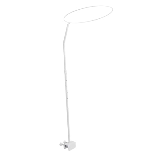 Soporte de Dosel, Soporte de Red de Hierro de Servicio Pesado, Soporte de Red de Polo Ajustable para Cuna de Cuna