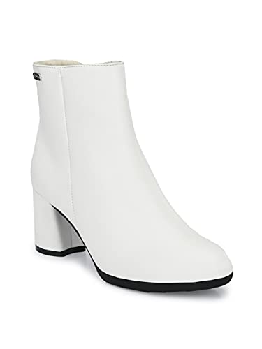 Image of Delize Womens Silver Ankle Boots 57010