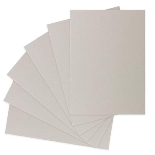8.5 x 11 In 6pcs(2mm) Book Boards Chipboard Sheets for Binding Covers Backing and Crafts - Sturdy Alternative to Thin Cardboard Sheets