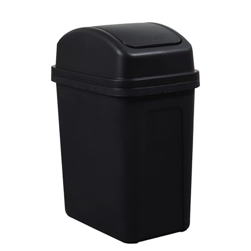Cubo de basura ABS con tapa de vaivén para evitar olores