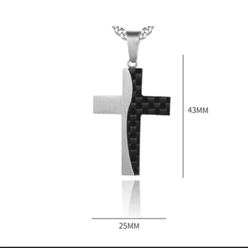 Collier Commémorer Croix en Argent : portez votre foi et vos souvenirs près du cœur