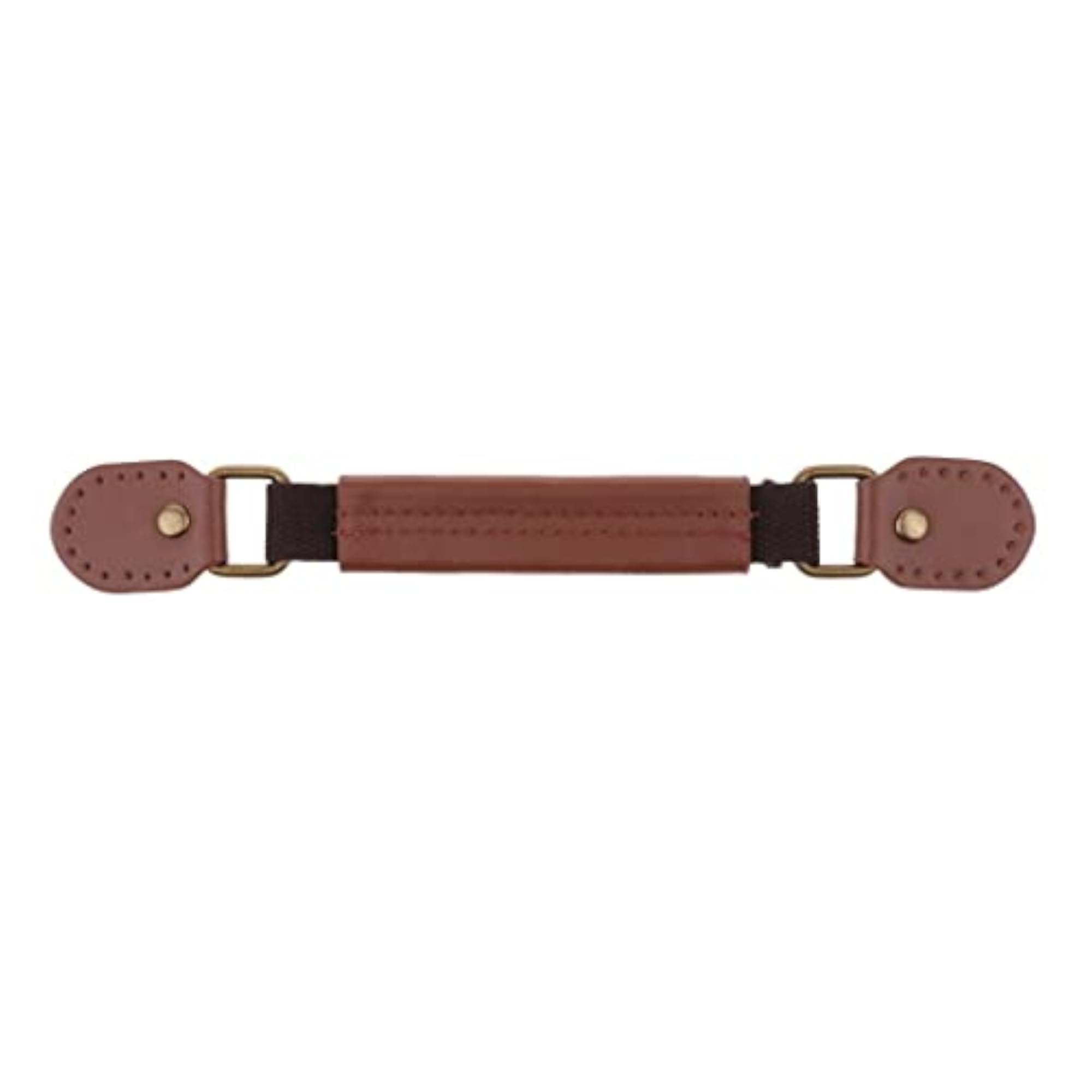 Leather Pull Handle Luggage Suitcase Strap Replacement Light Coffee