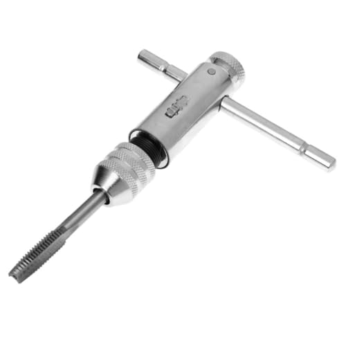 Llave de machos ajustable para reparación de roscas dañadas con carraca rápida 8