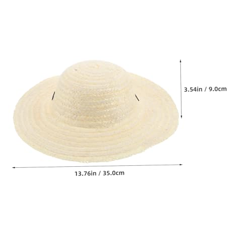VALICLUD Infant Sun Protection Hat Boys and Girls for Beach Picnic Toddler Hats Adjustable Chin Strap Lightweight Comfortable Beige2