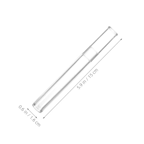 Estuche para 6 pinzas SHOWERORO de plástico transparente 4
