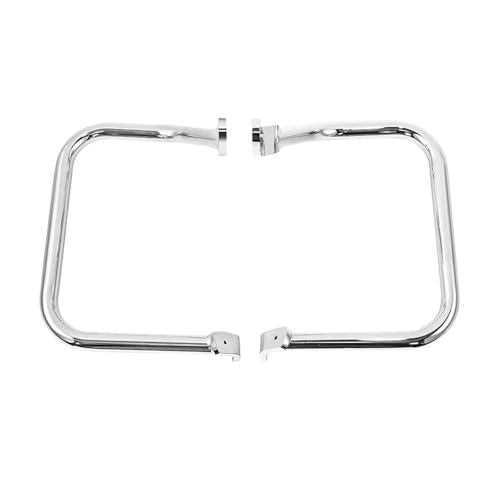 Barre De Sécurité Sacoches Arrière Moto FLST Chrome