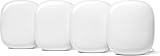Google Nest WiFi Pro - Wi-Fi 6E - Reliable Home Wi-Fi System with Fast Speed and Whole Home Coverage - Mesh Router - Non-Retail Packaging - 4 Pack - Snow