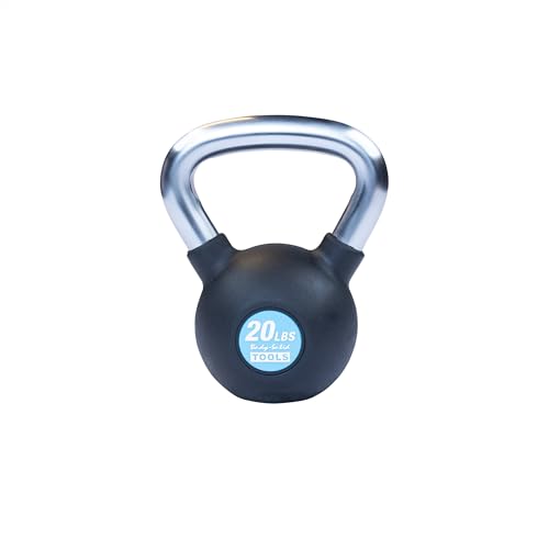 Body-Solid Tools KBZ20 Cast Iron Kettlebell, 20lb
