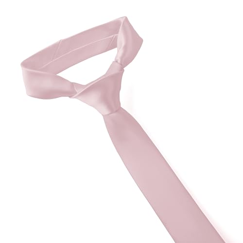 Image of Skinny Tie Men Women 2 inch (5CM) Slim Necktie Solid Thin Ties Formal