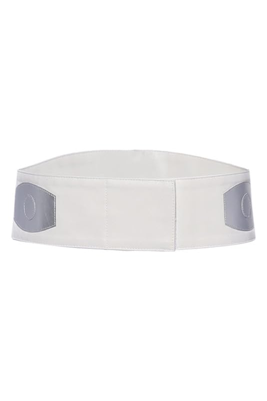 Princess Costume Belt Women Princess Cosplay Accessories White Belt Outfit Halloween for Adult2