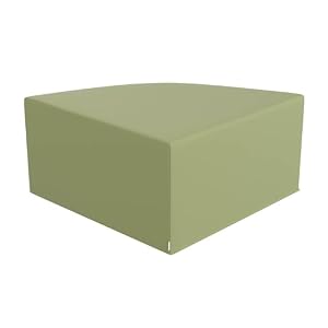 子ども用工場 大型コーナーオットマン 組み合わせ可能 キッズチェア ソファ コーナーオットマンとキューブ フォーム入り 防水 柔軟な座席 教室用 小学校用 セージ