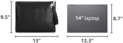 DIHKLCIO Evening Bags Purse Envelop Clutch Chain Shoulder Womens Wristlet Handbag Foldover Pouch (black) X-Large - 2
