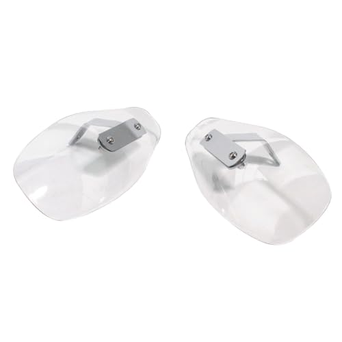 Protège-mains universel pour moto Harley et custom en noir robuste