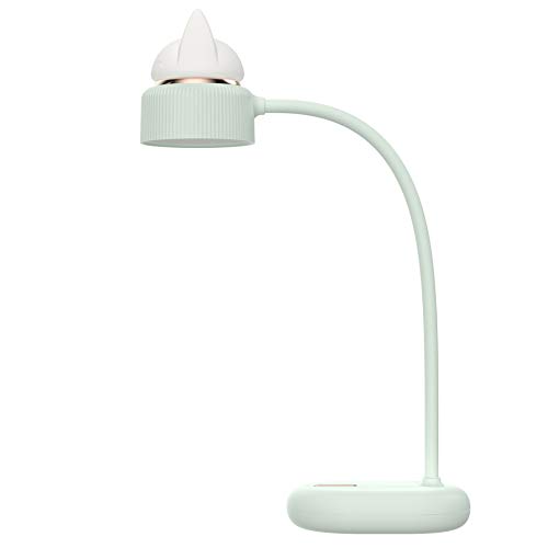 Lampe de lecture et chevet verte en silicone souple