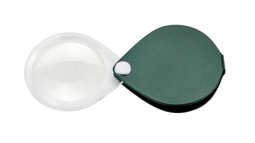 Eschenbach Loupe Classique 3,5x grossissante diamètre 50 mm vert pin