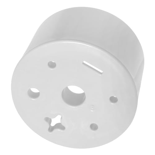 PRETYZOOM Portavaso cimiteriale fiori per cimitero vaso per fiori memoriale disposizione portatori di tomba staffe per composizioni floreali composizione floreale in plastica bianca