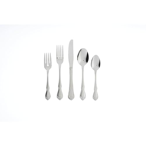 Oneida-True-Rose-45-Piece-Everyday-Flatware-Service-for-8-180-Stainless-Steel-Silverware-Set-Silver