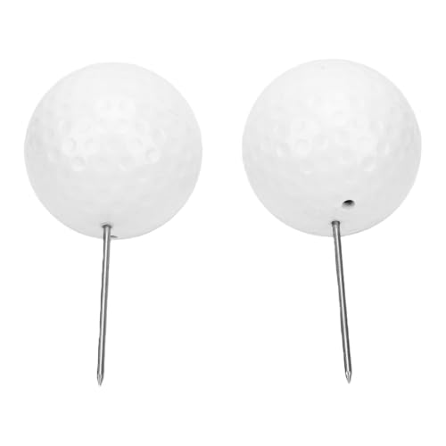 Marcador de pelotas de golf Alomejor de resina con 2 piezas para tee de salida