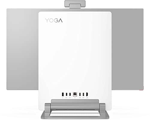 Image of Lenovo Yoga 7 AiO 27 Touch 2TB SSD 2TB HD 64GB RAM (AMD Ryzen 7 CPU w / 8 Cores and Max Boost 4.40GHz, 64 GB RAM, 2 TB SSD + 2 TB HD, 27 inch UHD Touchscreen, Win 11) Desktop All in One PC Computer 7i