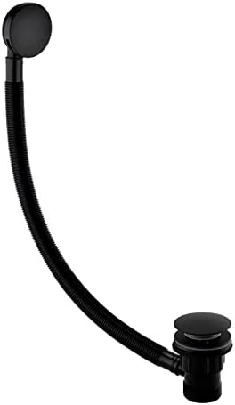 Bristan W BATH03 C Round Clicker Bath Waste with Overflow C, Chrome