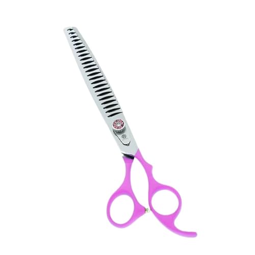 Tijeras Peluqueria Tijeras de entresacar 8 pulgadas for recortar el cabello, herramienta belleza y cuidado personal(Color 3)