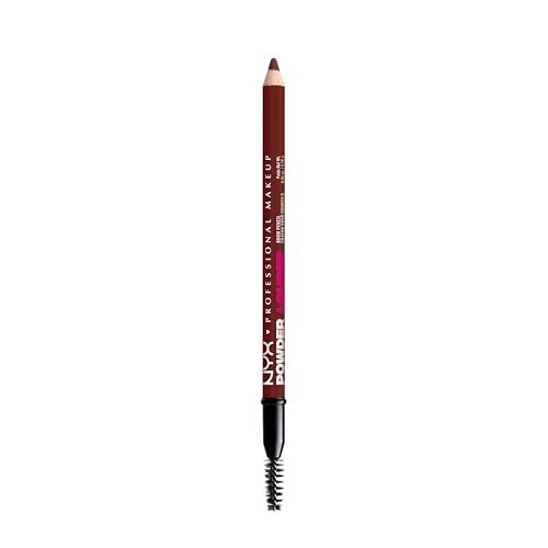 NYX Powder Louder Eyebrow Pencil Black Cherry