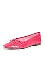 SCHUTZ Women's Arissa Ballet Flats, Paradise Pink, 7.5 Medium US