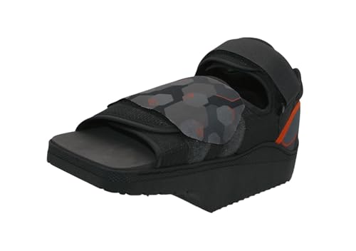 Scarpa postoperatoria - Suola rigida - Scarico dell'avampiede - Forma anteriore quadrata con protezione delle dita - Antiscivolo - Cinghia con chiusura a strappo