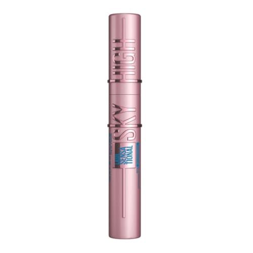 Maybelline New York Mascara Waterproof Ciglia Sensazionali Sky High, Volumizzante e Allungante, Definisce, incurva e moltiplica, Nero, 6 ml