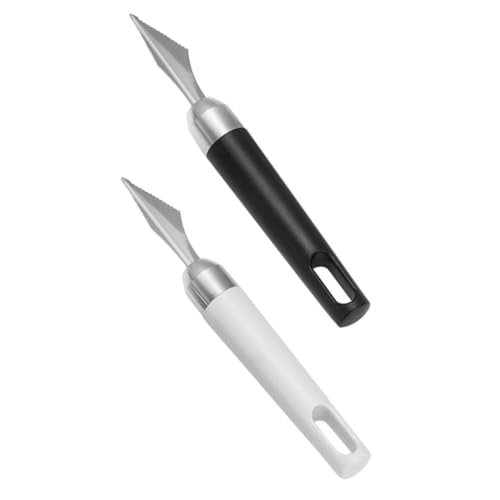 BEBEMOKO Fruit Carving Cutter Food Carving Tool Stainless Steel Fruit Cutters Melon Cutting Tool Perfect for Home Bar
