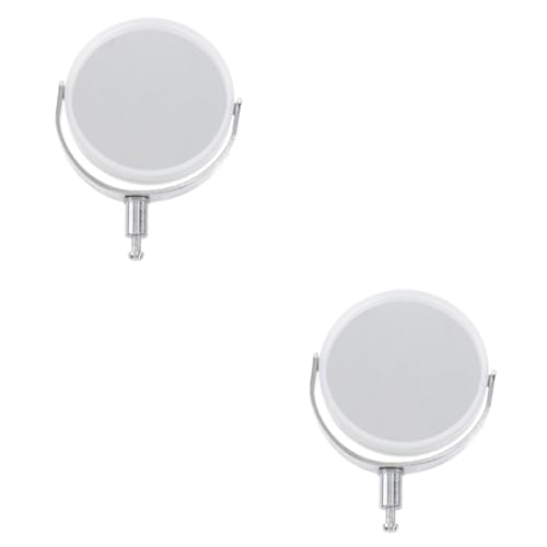 SOESFOUFU 2 Pcs Professional Microscope Accessories Condenser Reflector Mirror for Optical Experiments