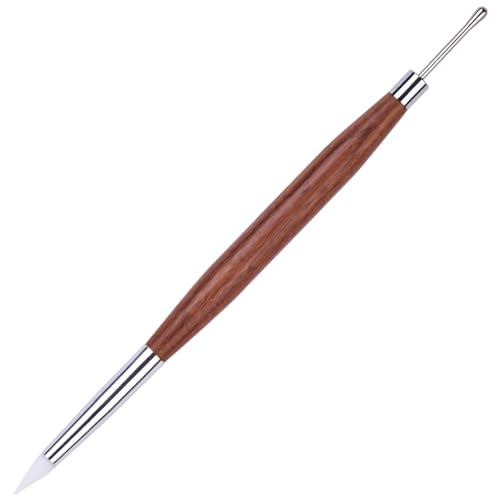 1Pcs Nail Art Sculpture Pen Silicone Nail Tool 3D Gel Sculpting Tools image 2